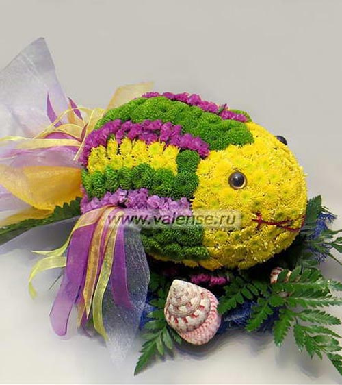 Рыбка радуга - доставка цветов Валенсе