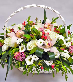 Корзина цветов