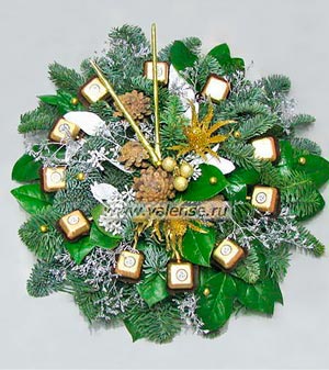 Новогодние часы