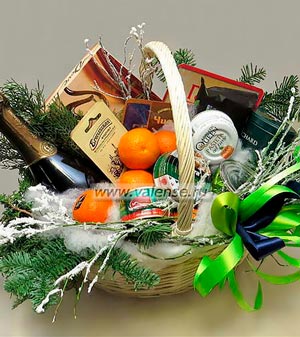 Корзина на Новый Год