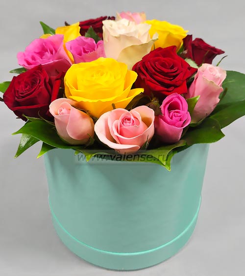 15 роз - доставка цветов Валенсе