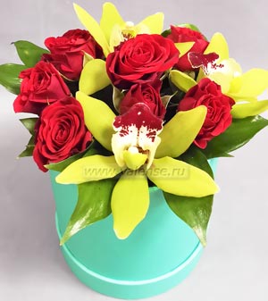 Орхидеи, розы