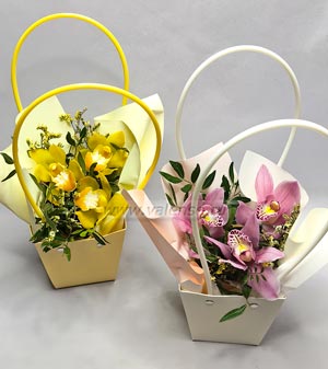 Сумочка с орхидеями