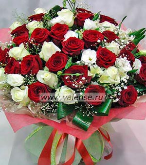 Роза, эустома