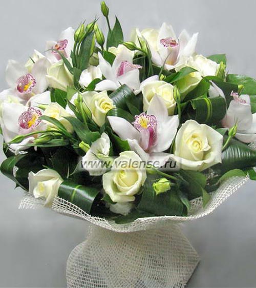 Орхидеи с Розами - доставка цветов Валенсе