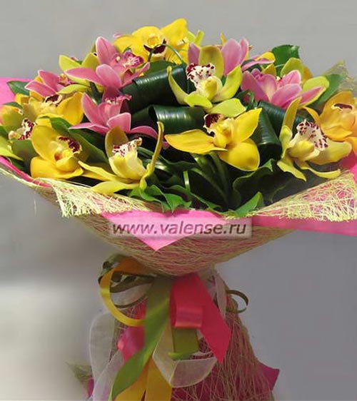 Букет орхидей - доставка цветов Валенсе вариант исполнения 1 