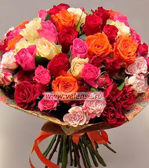 Роза, кустовая роза