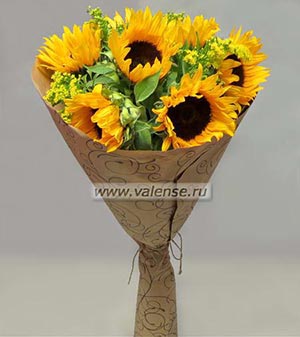 Букет Подсолнухов
