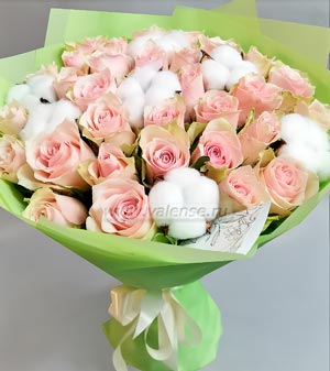 Розы и хлопок