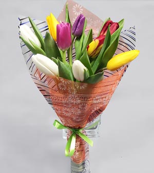 3 - 25 тюльпанов