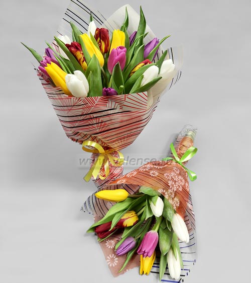 19 - 25 тюльпанов - доставка цветов Валенсе вариант исполнения 1 