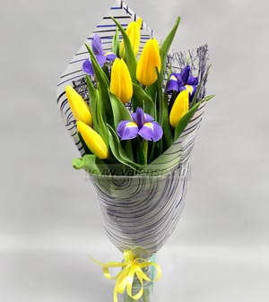 Тюльпан, ирис