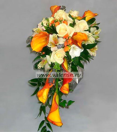 Букет Невесты S-0283 - доставка цветов Валенсе